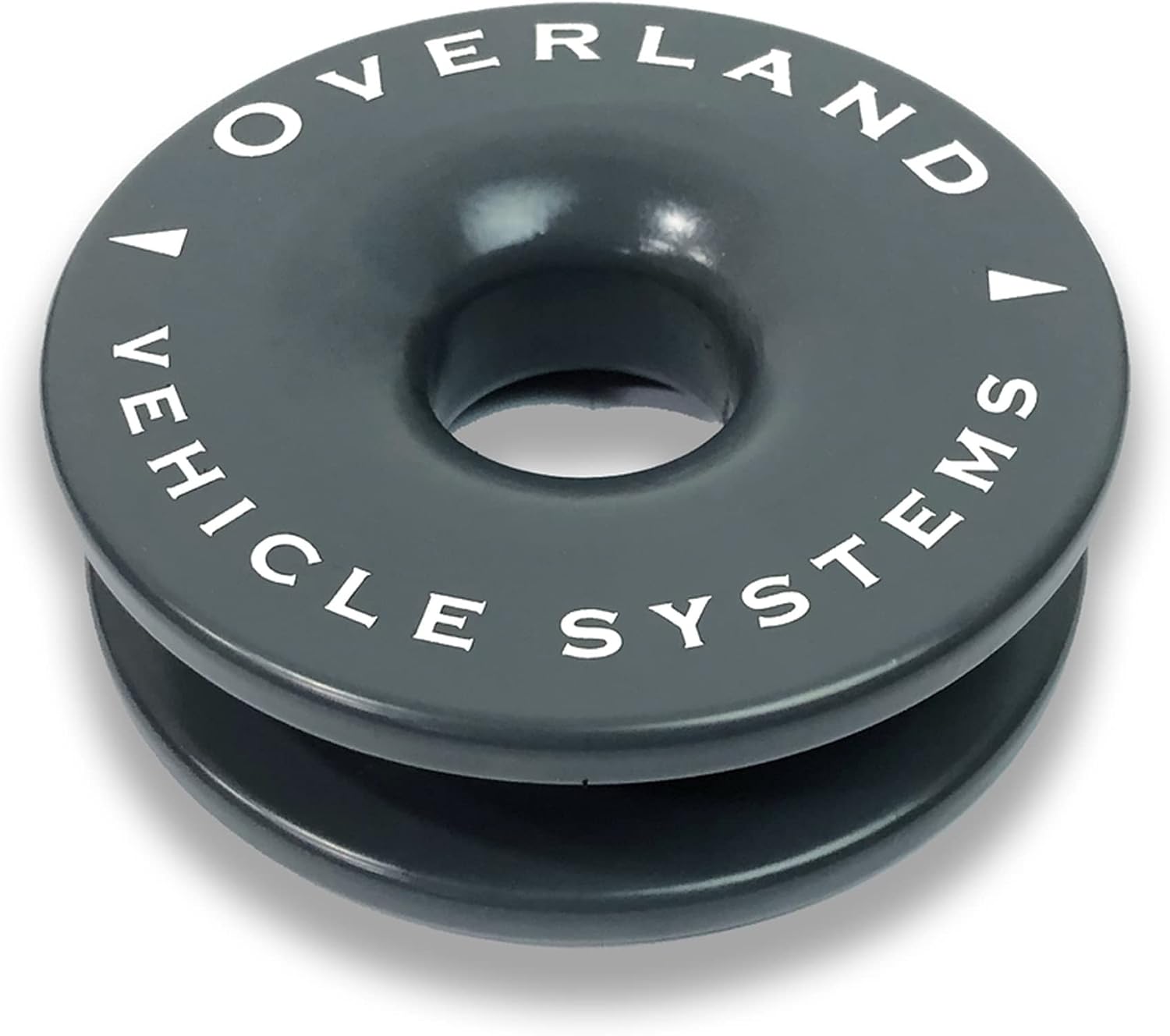 Overland Vehicle Systems Recovery Ring 4.00" 41,000 lb. Gray with Storage Bag