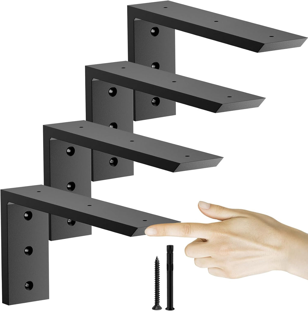 countertop support bracket 12 inch 4 pack (3/8", main product view