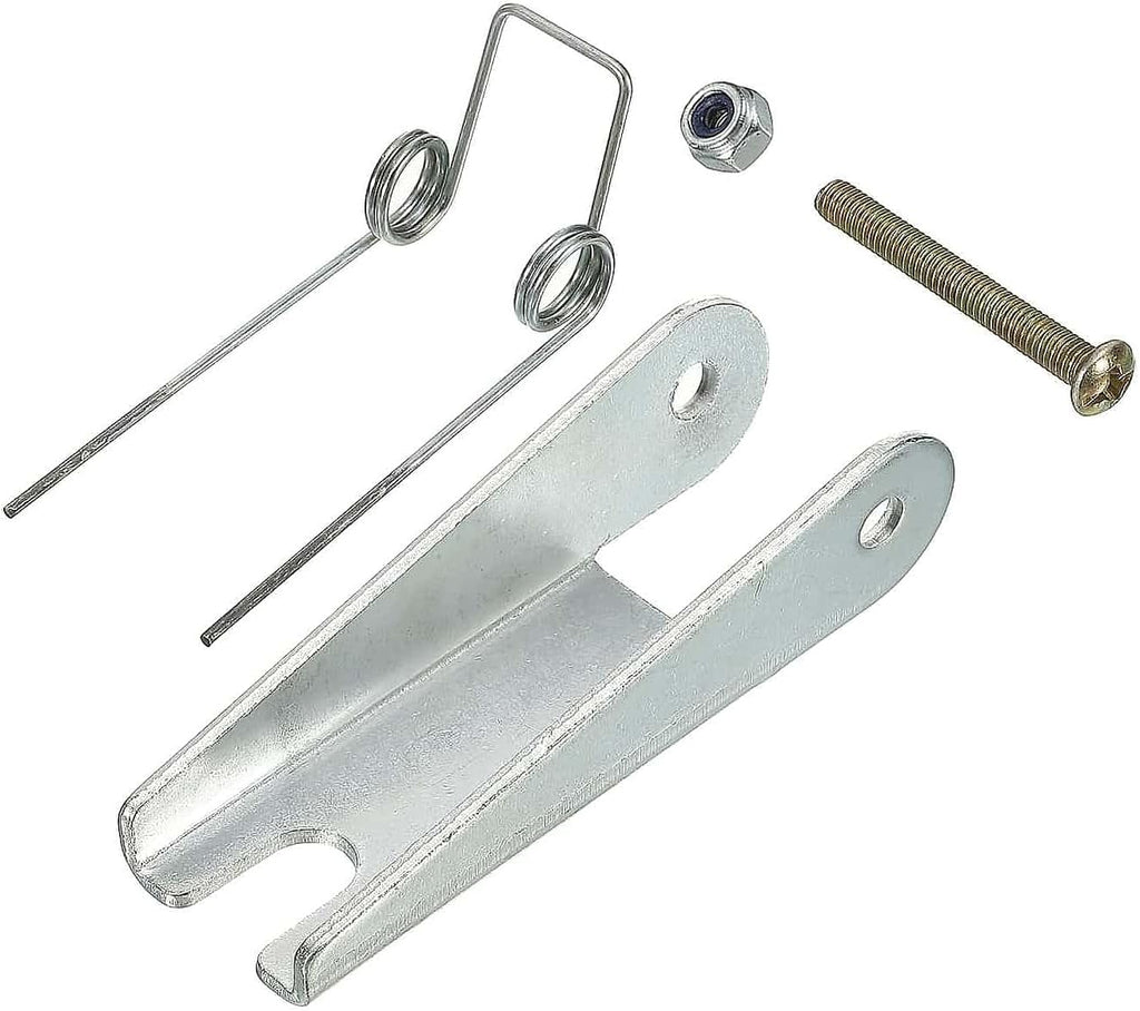 4 Pack 2 Inch Steel Safety Hooks Latch Replacement Kit for Clevis Slip Hook Truck Trailer Towing Receiver Hitch, 2T
