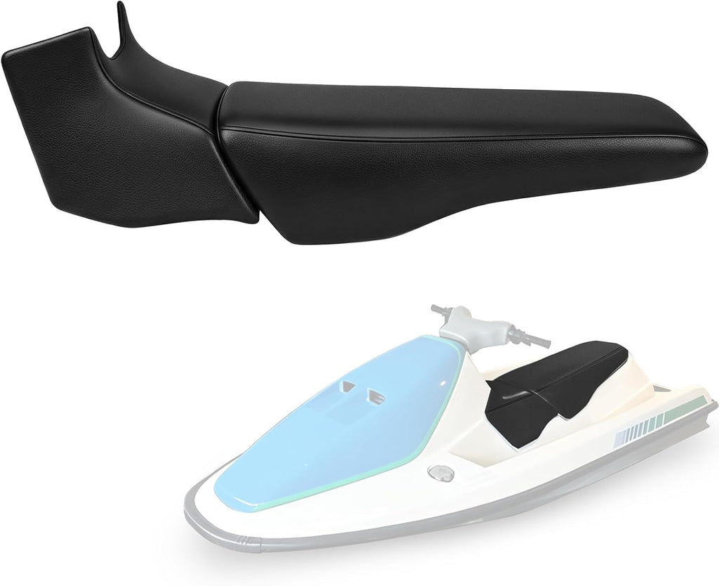 Seat Cover Fits for 1990-2000 SeaDoo GT/GTX/GTS/GTI | 3-Layer Custom Fit 1.2mm Faux Leather: Waterproof, Filter Inner, Tough Base. Staple Install (Basic Setup Kit Included)