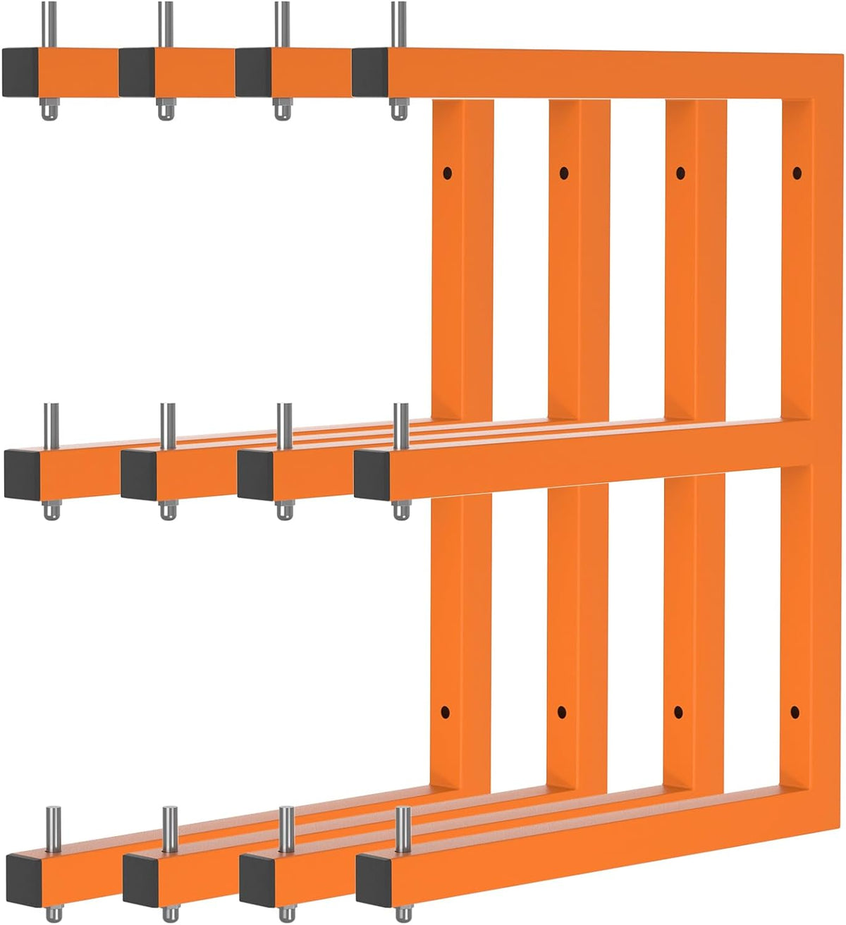 lumber rack wall-mounted lumber storage rack, heavy duty, main product view