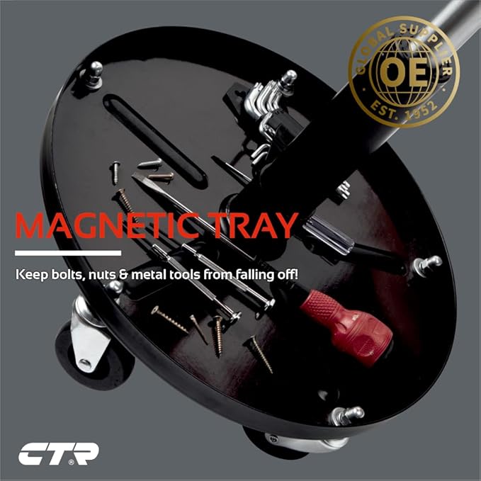 CTR Rolling Mechanic Shop Stool - Image 3