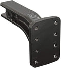 Buyers Products PM25812 2-1/2 Inch Pintle Hook Mount - Adjustable 3-Position Trailer Hitch Receiver for Trucks & RV's - Durable Steel 20,000 lb MGTW, Universal Towing Hitch Mount, 3,200 MVL Rated