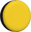 Gold Yellow Print Universal Spare Tire Cover for RV, Jeep | Wheel Protector Fits Rv, Trailer, Jeep, Shield Tires From Sun, Dirt And Rain For Outdoor Storage