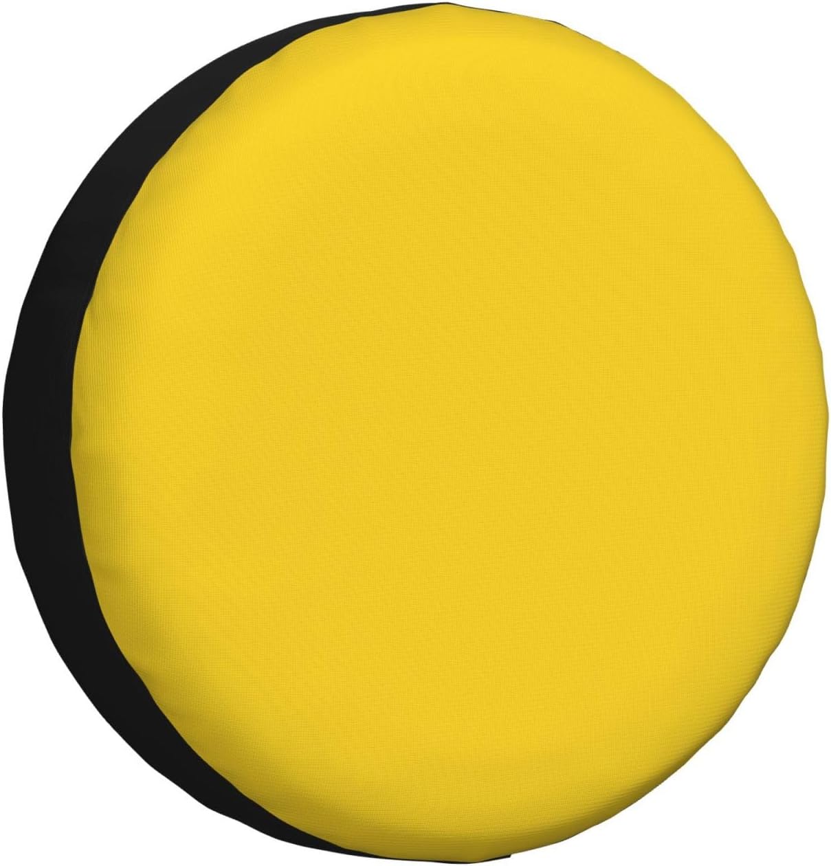 Gold Yellow Print Universal Spare Tire Cover for RV, Jeep | Wheel Protector Fits Rv, Trailer, Jeep, Shield Tires From Sun, Dirt And Rain For Outdoor Storage
