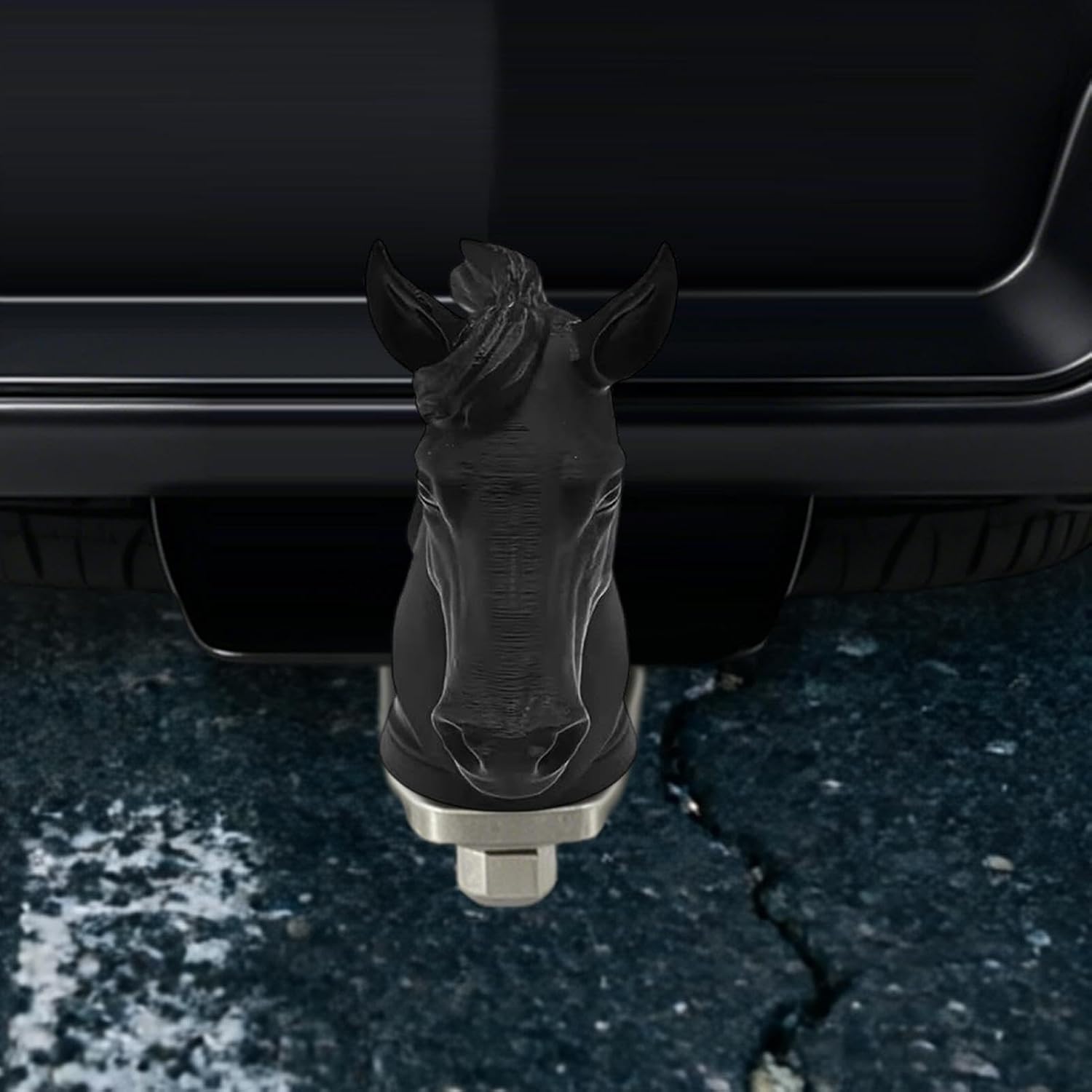 Trailer Ball Cover - Waterproof Horse Shape Rubber,Tow Ball Protective Cover | for Boat Caravan RV SUV Tractor Truck Yacht ATV Motorhome