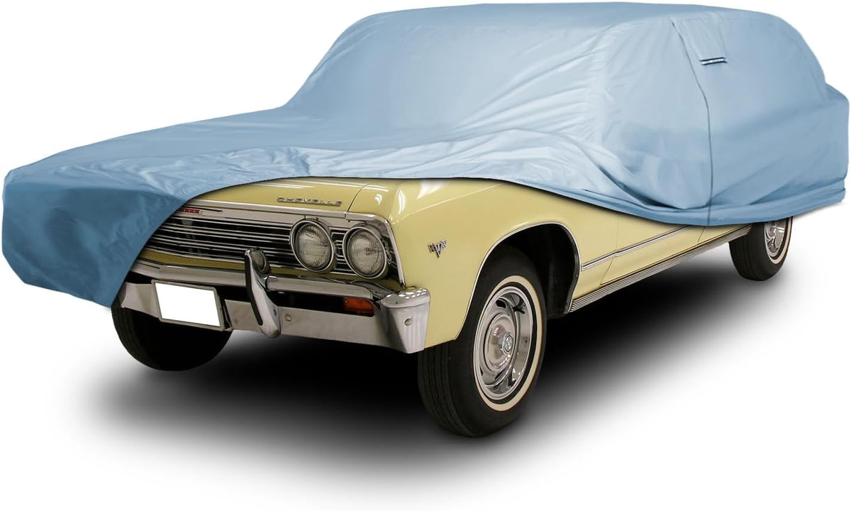 iCarCover Premium Car Cover for 1964-1972 Chevy Malibu Wagon Heavy Duty