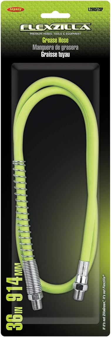 Flexzilla Grease Hose with Spring Guard 36 in. x 1/8 in. - L2965FZSP