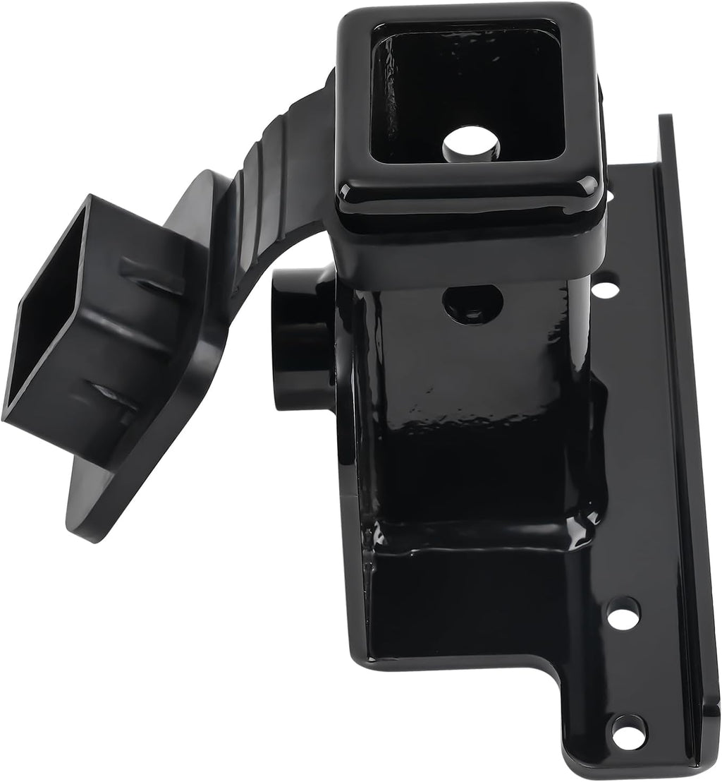 Rear Trailer Hitch Receiver 2" for Yamaha Grizzly 550 700 Kodiak 700 2007-2019 Bolt-On Powder Coat Carbon Steel