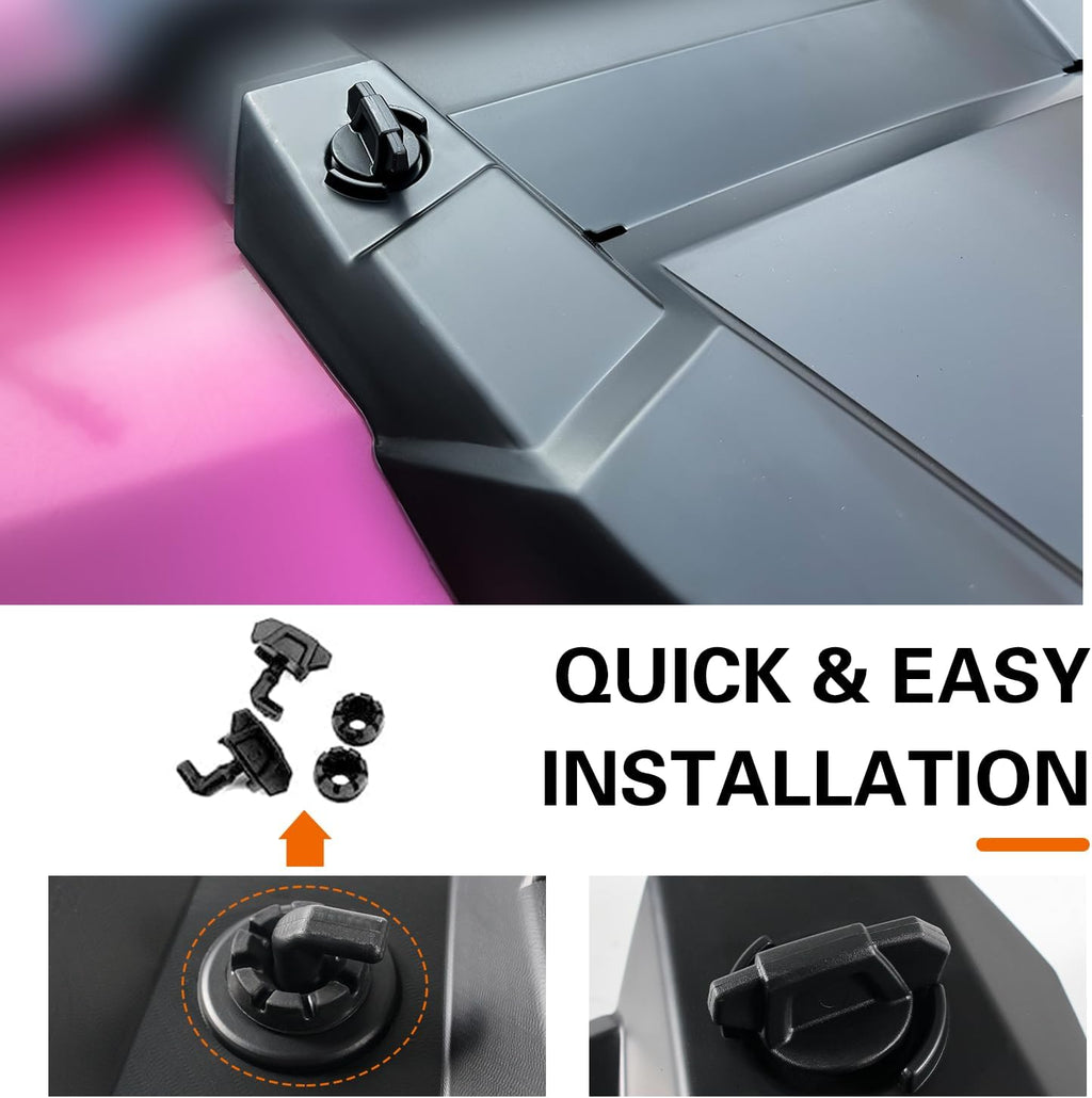 Turbo Hood for RZR XP 1000 14-18, Black Air Intake Vent Compatible with Polaris RZR XP Trail S 900 1000 S 2014-2018 Accessories Replace #2881467