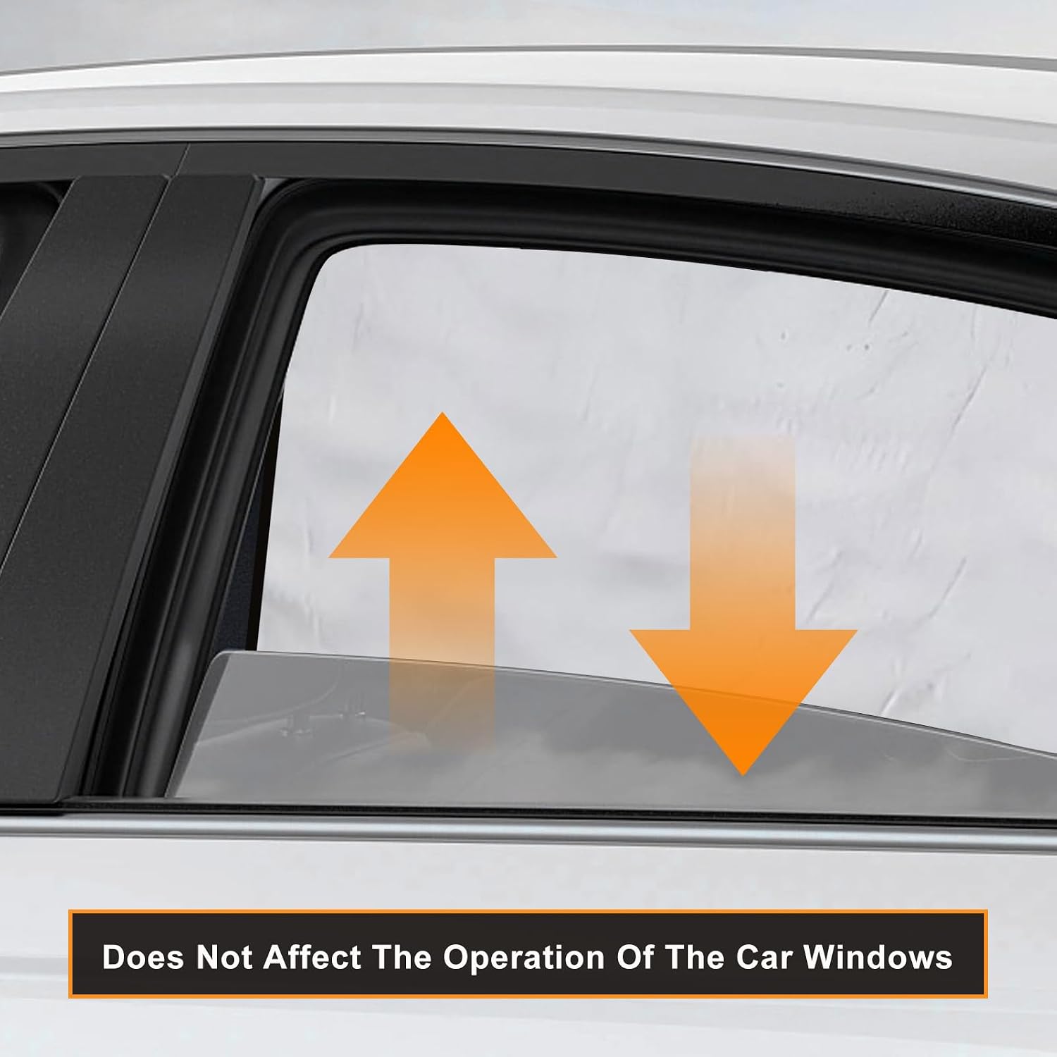 2PCS Car Window Shades, 31.5" × 19.7" Auto Rear Side Window Covers Privacy Curtain with 10 Magnets, Vehicle Side Windows Sun Shade Blocks Heat & UV Rays for Sedan SUV Truck