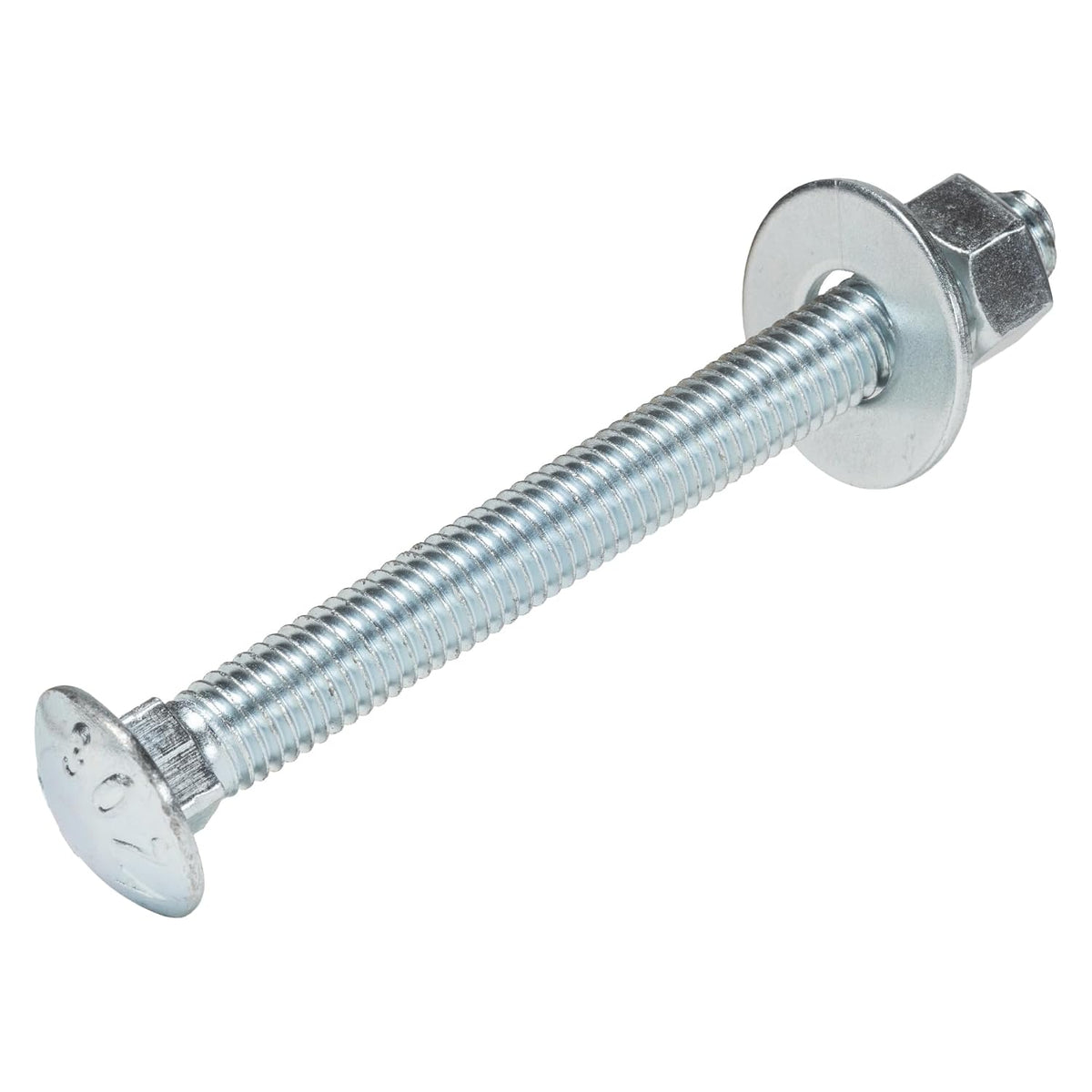 1/2" x 5" (25 pack) zinc carriage bolt, main product view