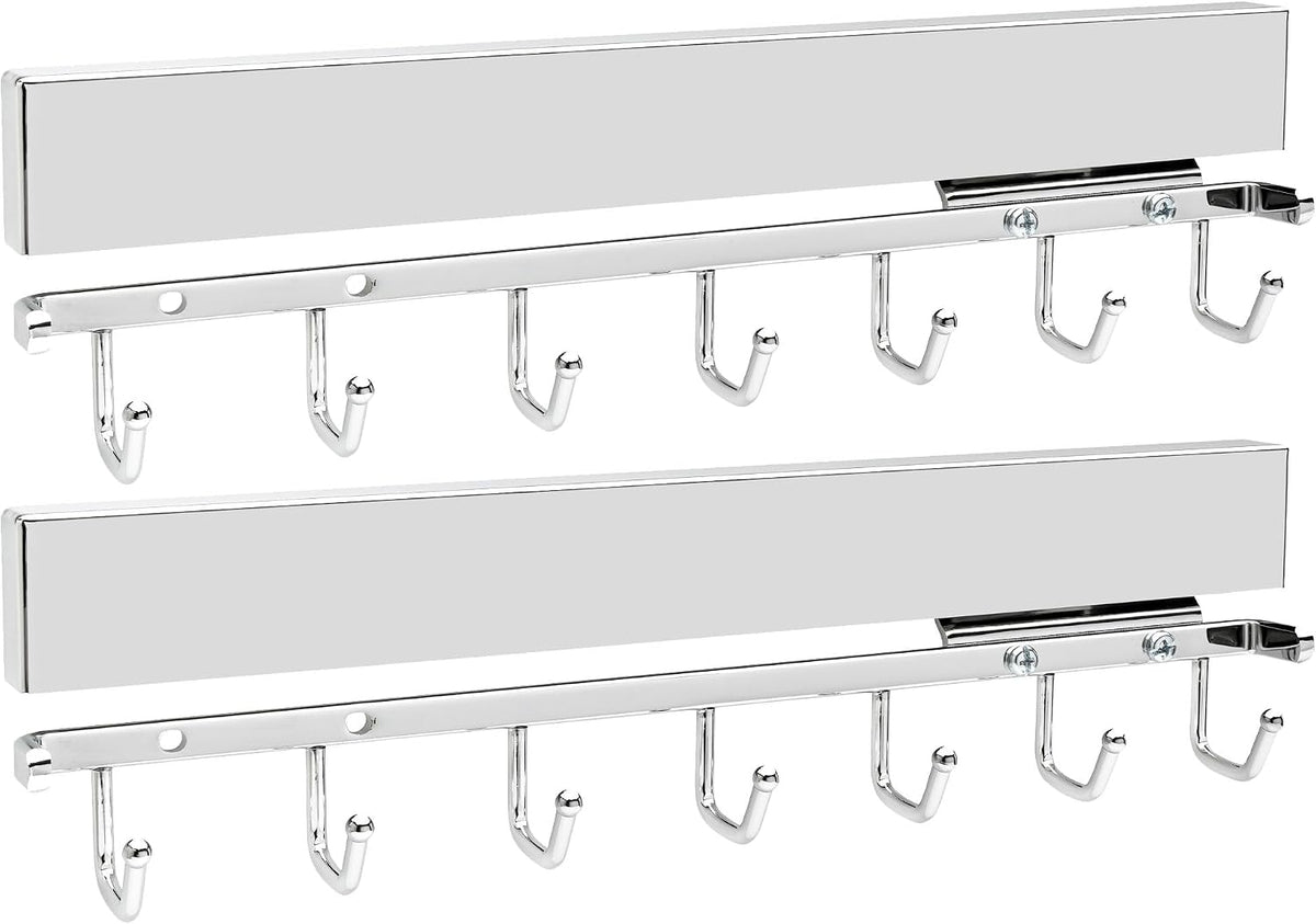 rev-a-shelf sliding belt rack for closets, min opening, main product view