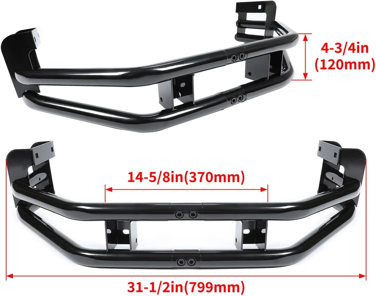 Suitable for Rear Bumper Bar & Hitch Kit for Z235, Z255, Z335E, Z335M, Z345M, Z345R, Z355E, Z355R, Z365R, Z375R - Premium Compatible Replacement for BM24481 Zero-Turn Mowers