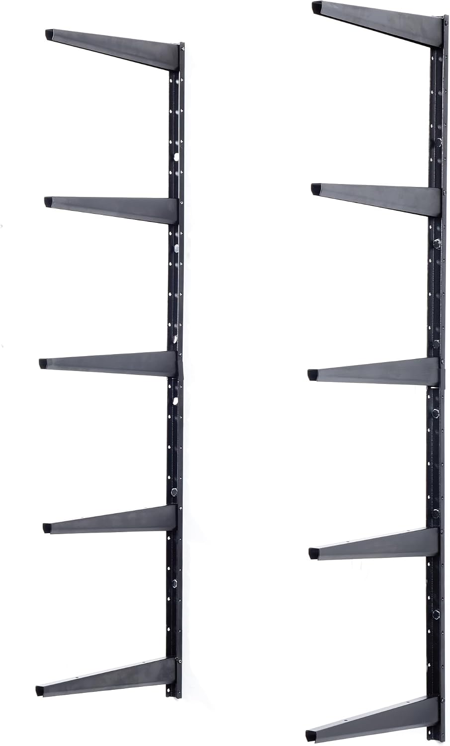 delta minimalistic black shelf brackets cycle, set of, main product view