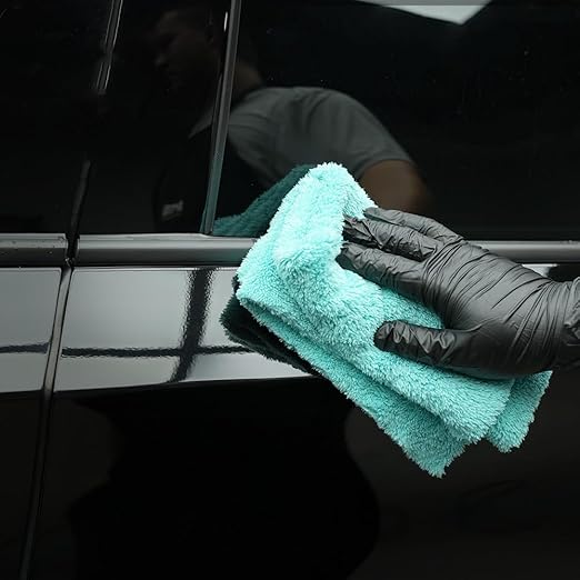 SPTA Microfiber Drying Towel Car Wash Drying Towel, 6 Pack Super Plush Edgeless - Image 8