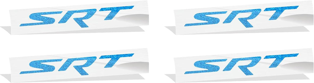 Reflective Concepts - SRT Center Cap Overlay Decals- 2015-2023 Challenger SRT - (Color: Medium Blue Metallic)