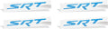 Reflective Concepts - SRT Center Cap Overlay Decals- 2015-2023 Challenger SRT - (Color: Medium Blue Metallic)
