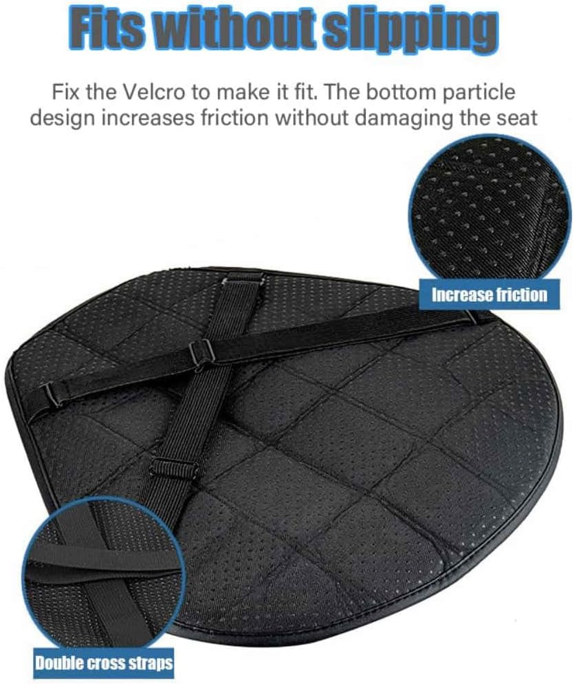 Motorcycle Seat Cushion for Suzuki Boulevard C50/C50T 2001-2025, Seat Pads with Eva Foam - Shock Absorbing Waterproof Non-Slip Base Motorcycle Accessories,Normal-A