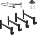 addgrace closet rod bracket heavy duty shelf brackets, main product view