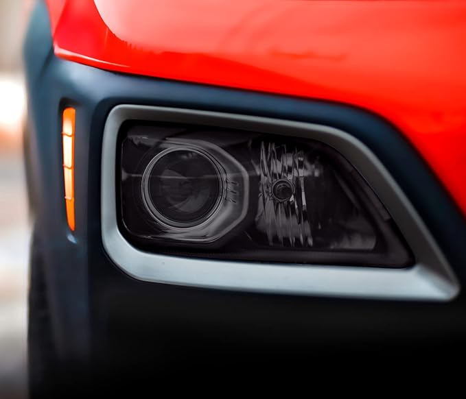 VViViD Smoke Black Adhesive Headlight Wrap Tinting Vinyl Roll - Image 4