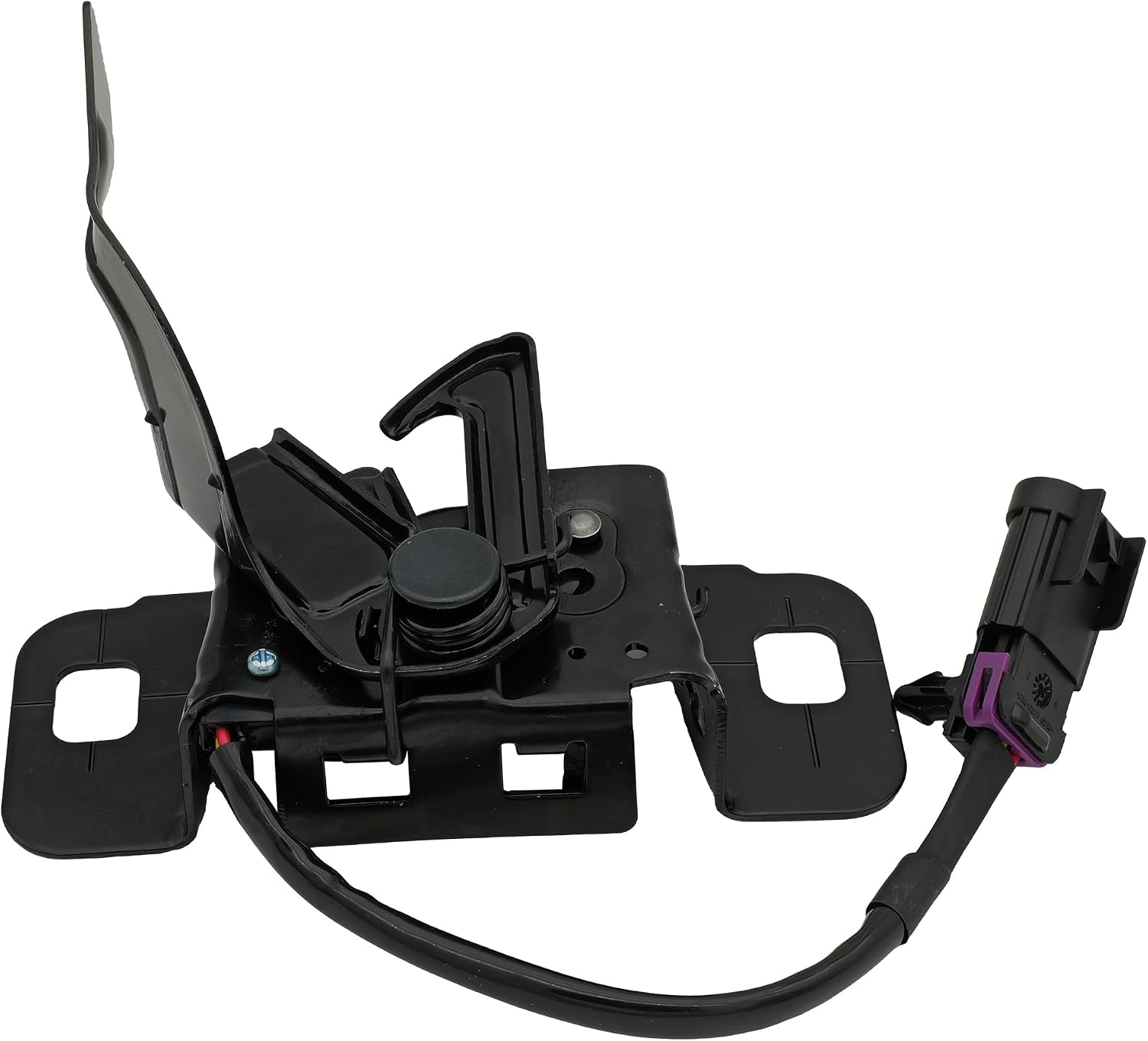 NOVAPARTS Hood Latch GM1234132 84460937 for 2015-2019 GMC Sierra Chevy Silverado 2500 HD 3500 HD 6.0L 6.6L Replaces 85574822, Black w/Remote Start