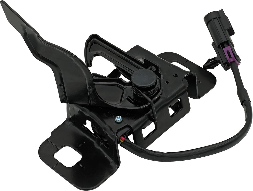 NOVAPARTS Hood Latch GM1234132 84460937 for 2015-2019 GMC Sierra Chevy Silverado 2500 HD 3500 HD 6.0L 6.6L Replaces 85574822, Black w/Remote Start