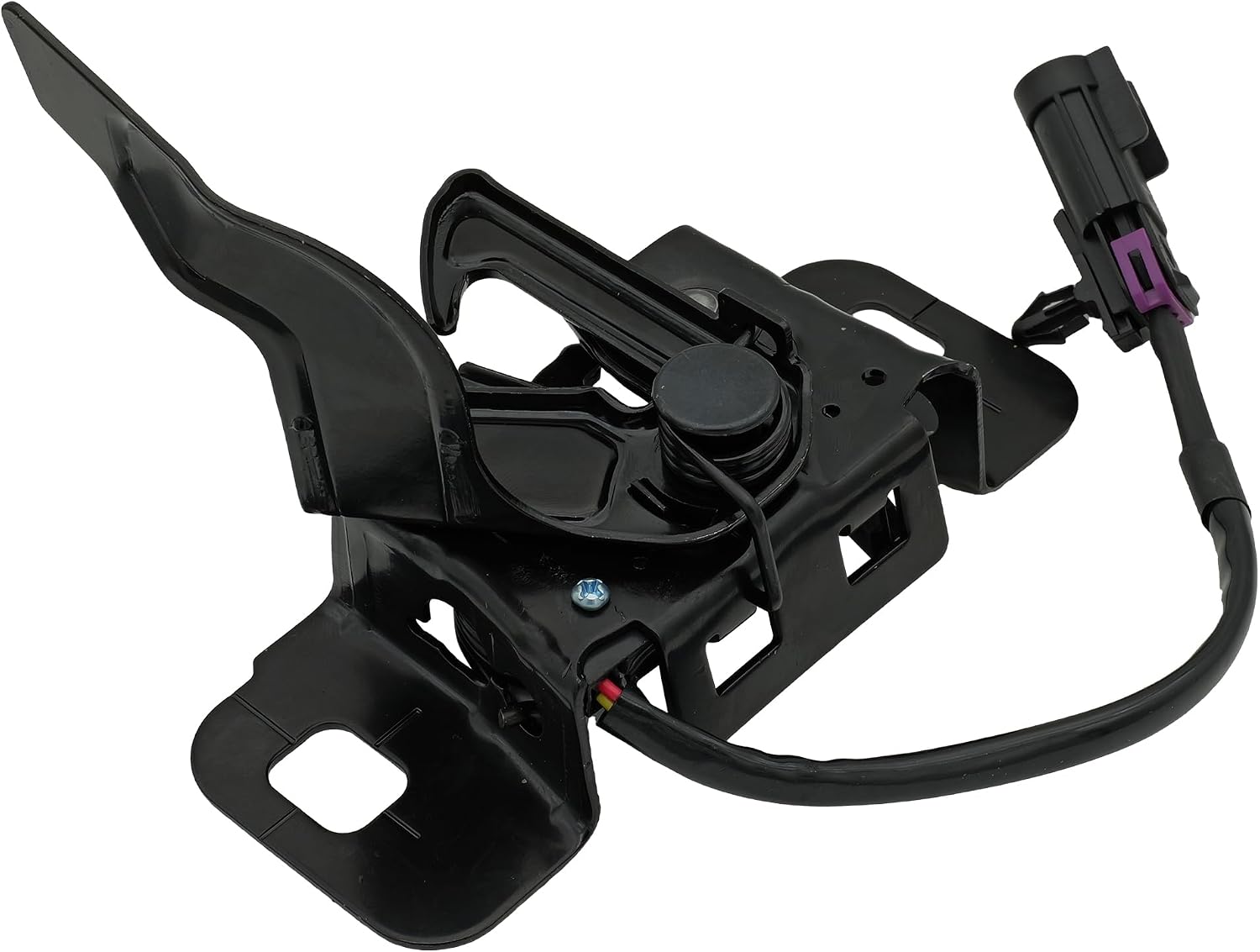 NOVAPARTS Hood Latch GM1234132 84460937 for 2015-2019 GMC Sierra Chevy Silverado 2500 HD 3500 HD 6.0L 6.6L Replaces 85574822, Black w/Remote Start