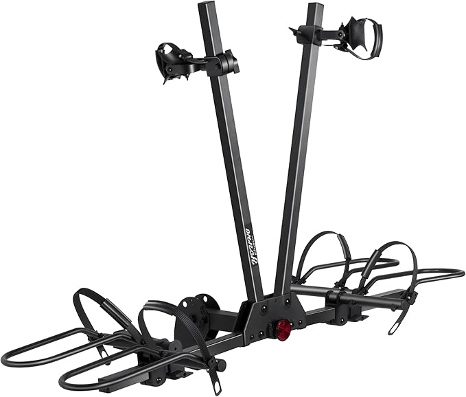 Young Hitch Mounted 2-Bike Rack by YoungElectric