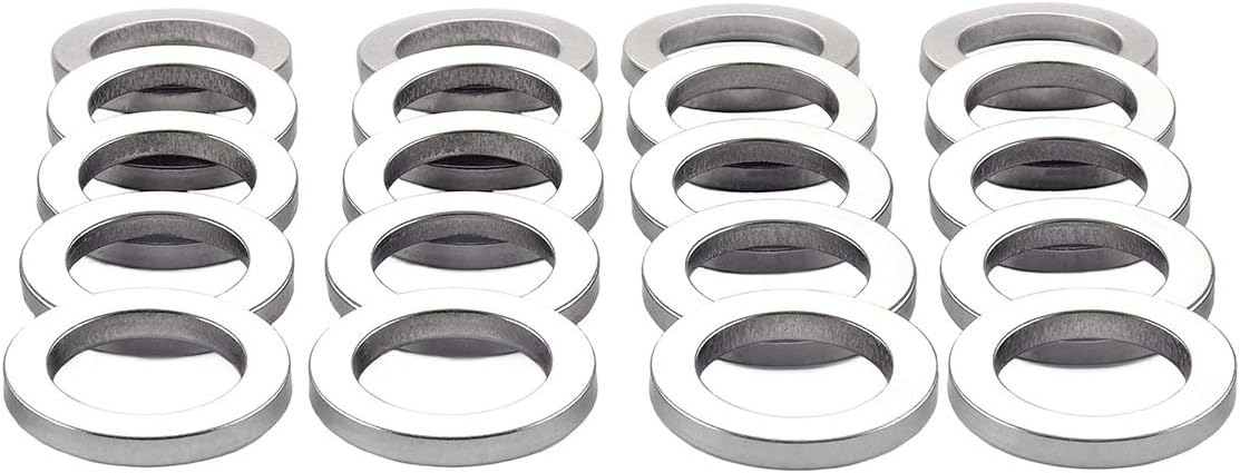 McGard 78710 Stainless Steel Standard Mag Washers - Set of 20