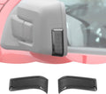 RT-TCZ Smoked Black Rearview Mirror Turn Signal Light Cover Trim Decoration Exterior Accessories for Ford F150 2021-2025