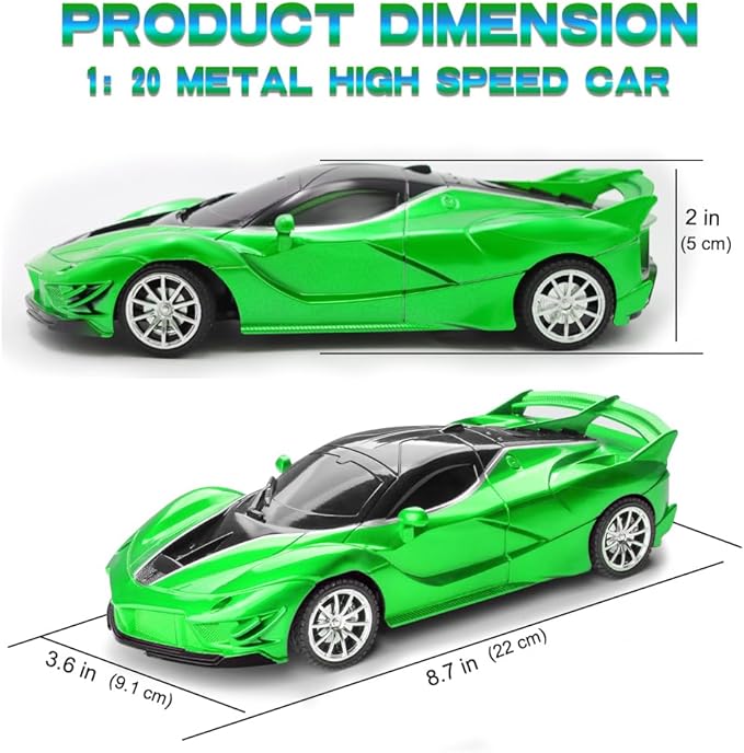 RC Cars - Remote Control Car for Kids, 2.4GHz Sport Racing Hobby Electric High - Image 8