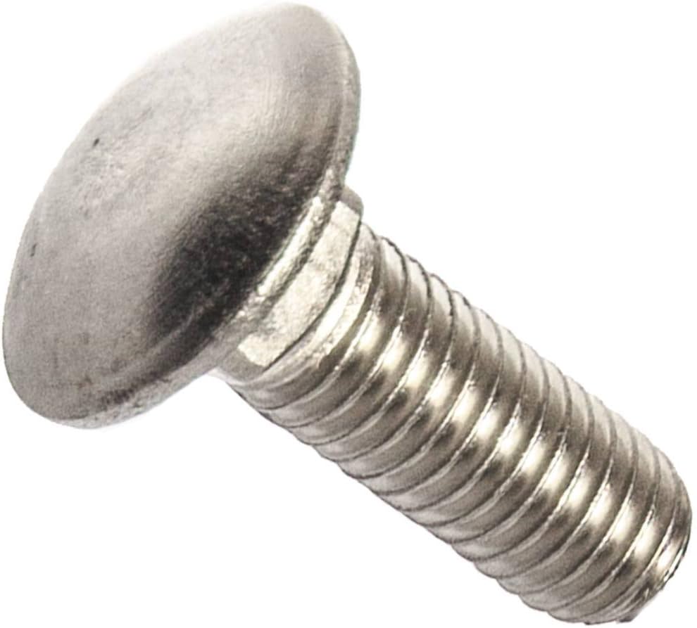 1/4-20 x 1-3/4" carriage bolts, round head, square, main product view