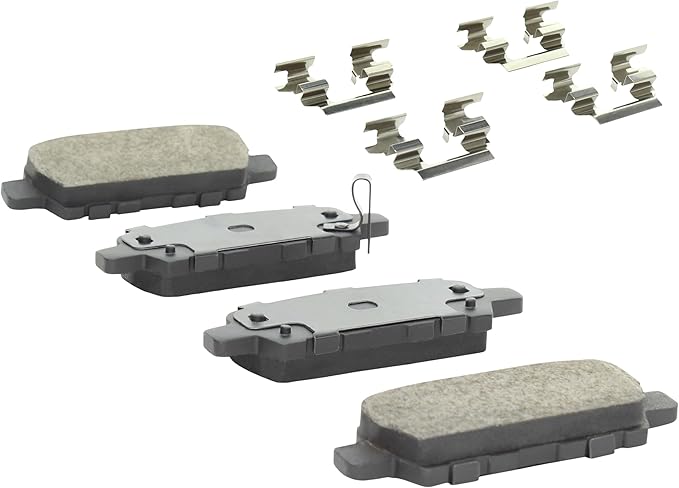 Premium Ceramic Rear Brake Pads Compatible