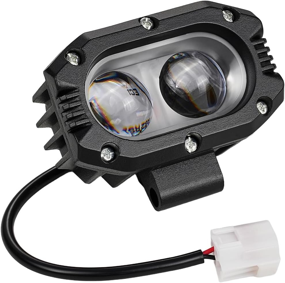 E Dirt Bike LED Driving Lights for Yozma in 10, Headlight Front Light Bar for in10