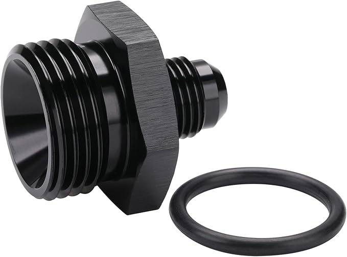 6AN Male Flare to 12AN ORB O-ring Boss Fuel Pump Rail Adapter Fitting Aluminum - Image 5