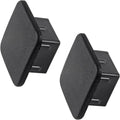 2 Pcs 1 1/4 Inch Trailer Hitch Tube Cover Plug Cap Universal Rubber Insert for 1.25'' Receivers Class 1 2 I II Ford Toyota GMC Subaru Jeep Dodge Nissan Audi BMW Porsche Polaris ATV UTV