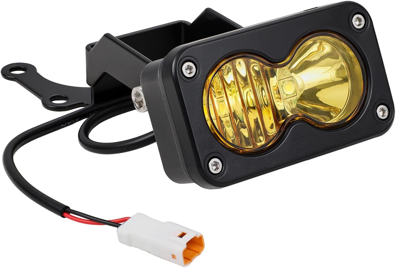Headlight Kit for Talaria MX3 Taparia XXX X3 6000-6500K LED Light Bar Spot Flood Combo Bright Front Headlamp Motorcycle Dirt Bike Light with Mount Bracket Wiring Harness Yellow