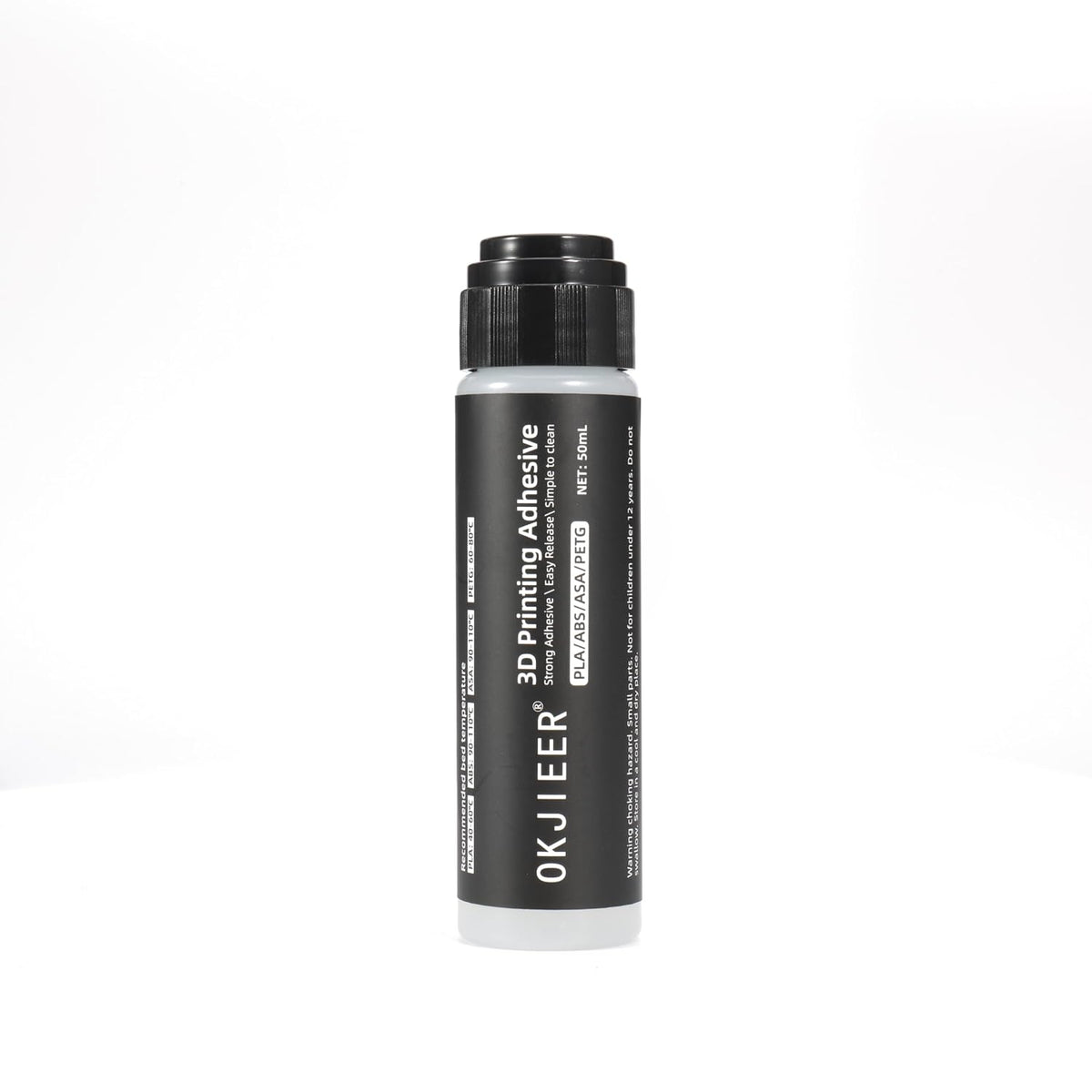 adhesive glue for adventurer 5m series 3d printing, side view