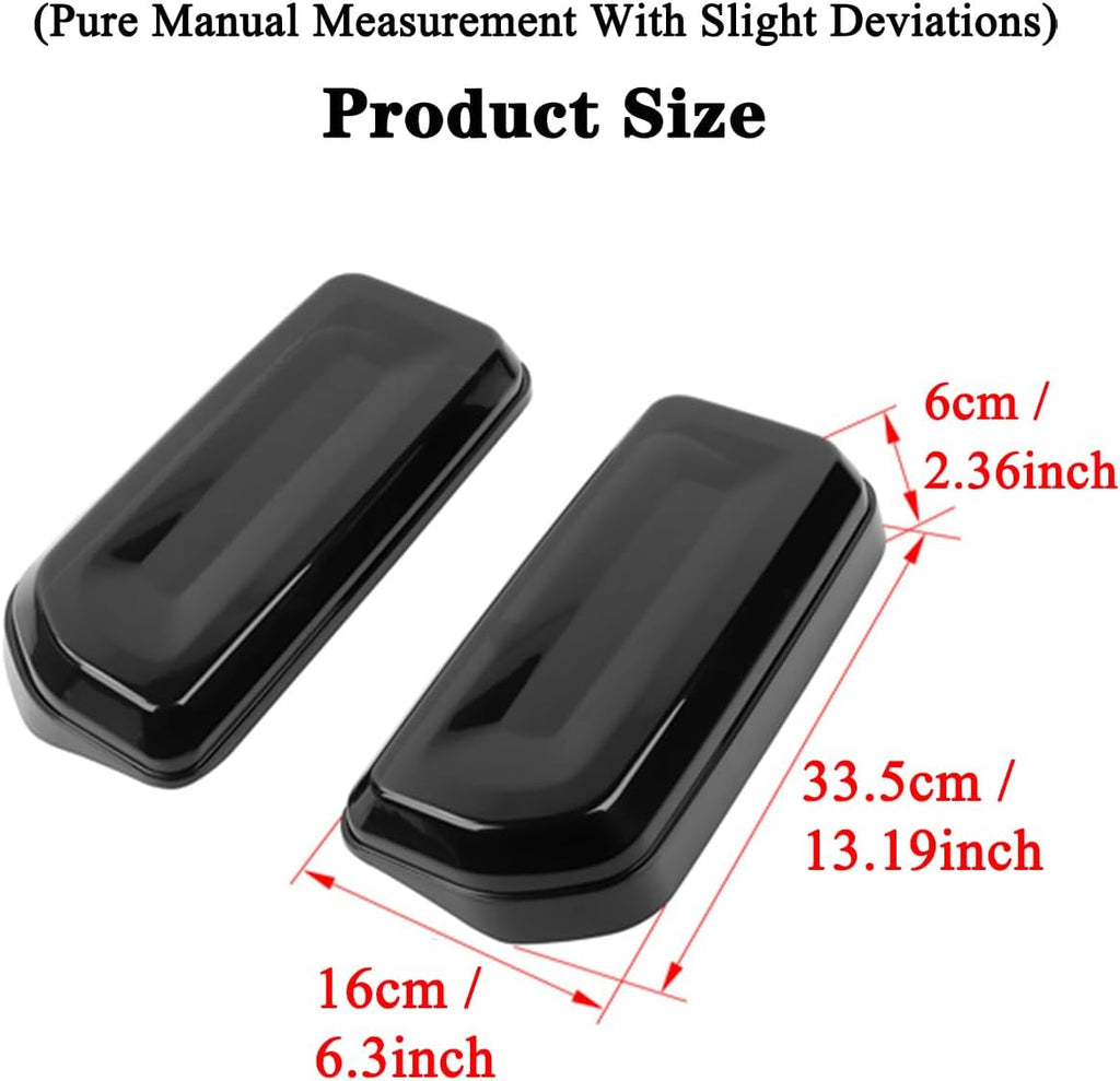 Tail Light Guard Cover Trim for 2021-2026 Ford Bronco Rear Tail Lamp Protector Taillight Exterior Accessories, 2Pcs