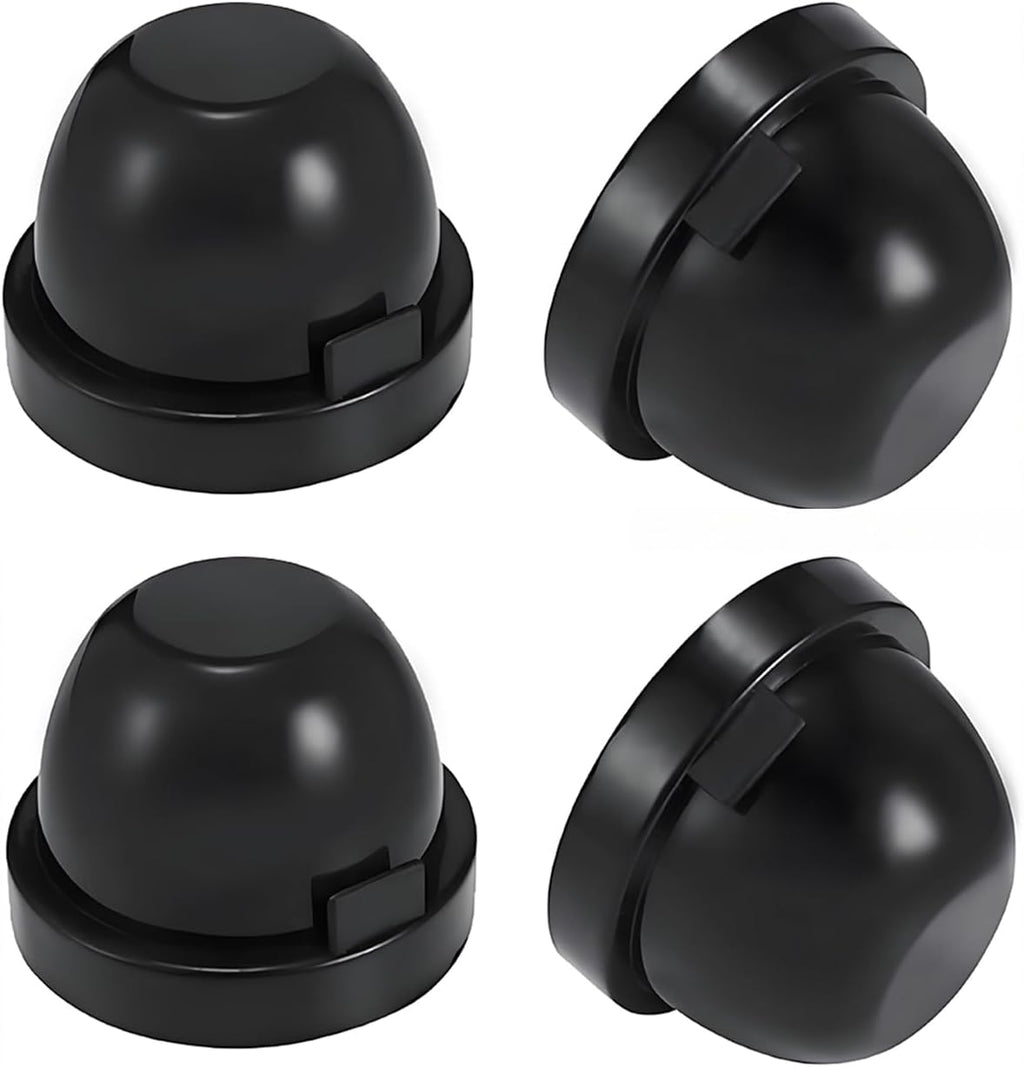 KOOMTOOM 83mm Rubber Housing Seal Cap Dustcover for Headlight, Headlight Dust Cover Housing Cap for F150,Pack of 4