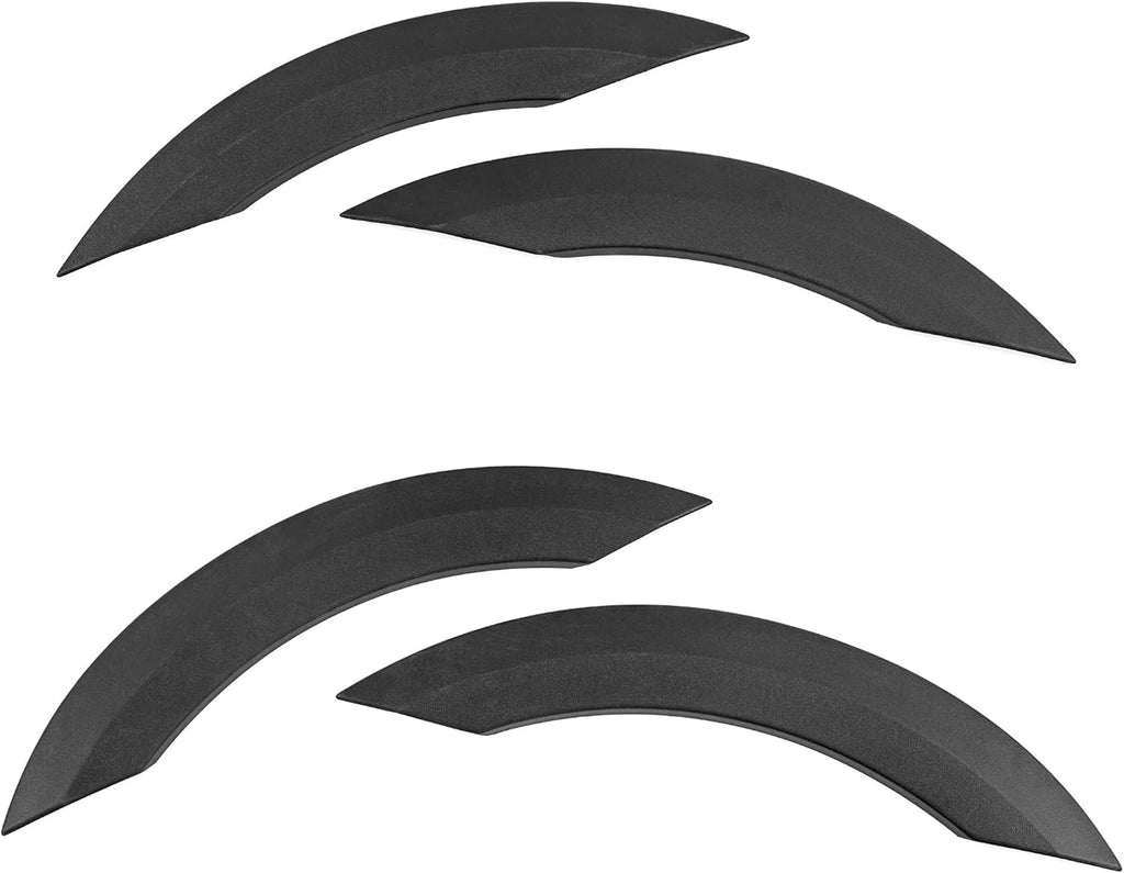 Rough Country Sport Fender Flares for Mercedes-Benz Sprinter (2019-2025) - 4.25" Flare Height, Durable ABS, Paintable, No-Drill Install, Set of 4