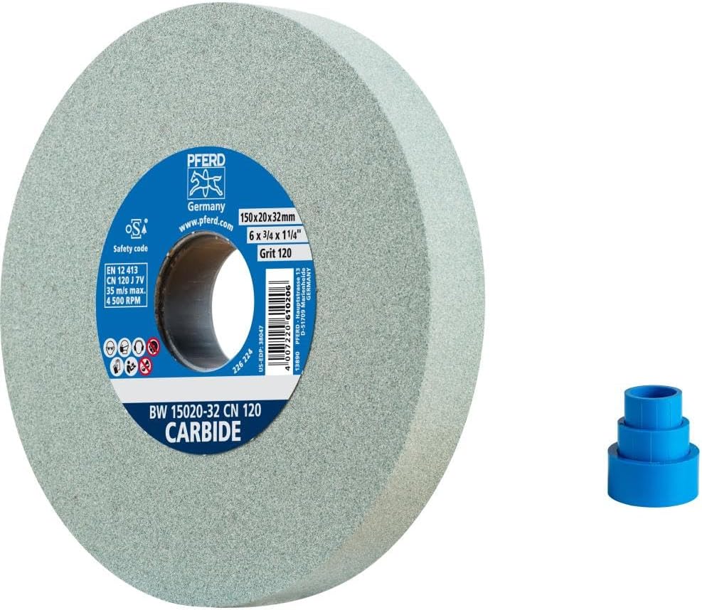 pferd vitrified bench grinding wheel - carbide, 6", main product view