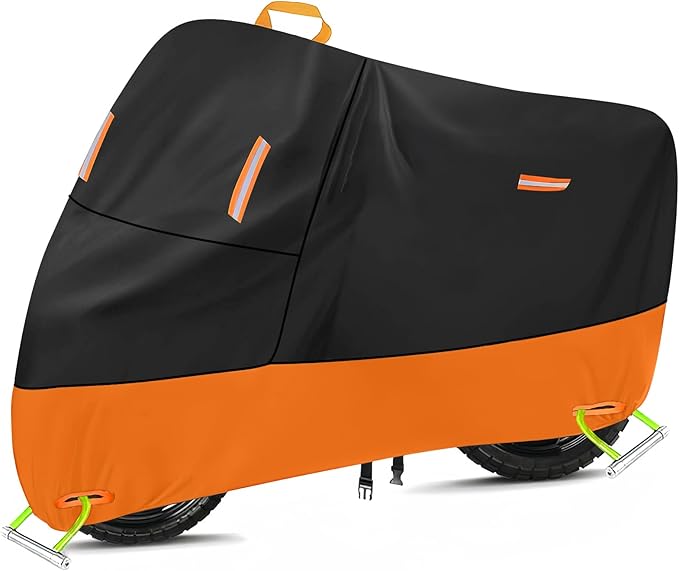 Heavy Duty Motorcycle Cover 300D Oxford Heavy Duty Oxford Dirt Bike Cover 450cc by SECELES
