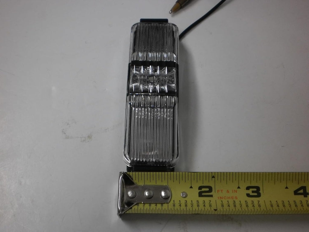 Red/Clear LED Clearance Side Marker Light 1x4 Camper/Trailer