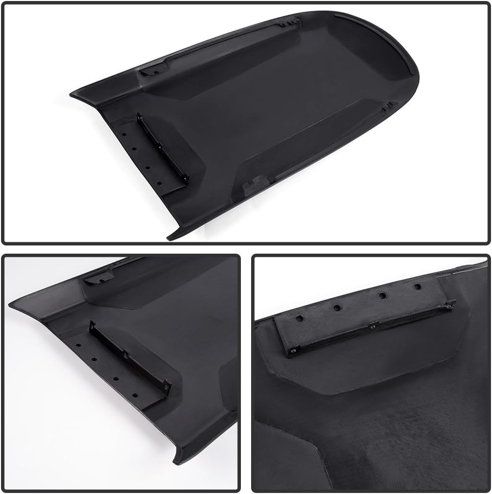 Front Racing Style Air Vent Hood Scoop Compatible For Ford Mustang GT V8 | 2005-2009 Black