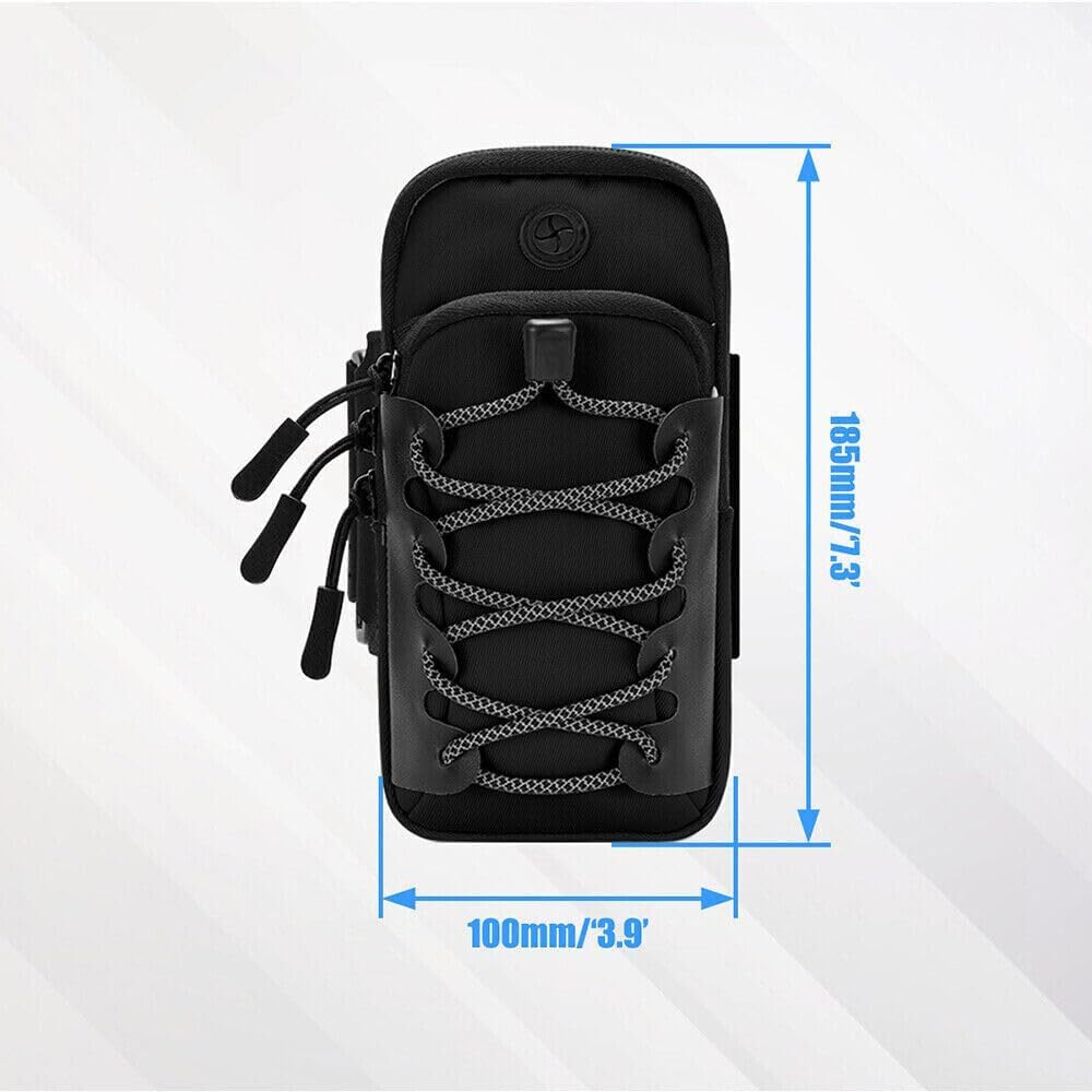 Motorcycle Handlebar Storage Bag with USB Charging Port, Waterproof Pouch for Sur-ron Light Bee X Segway, Black