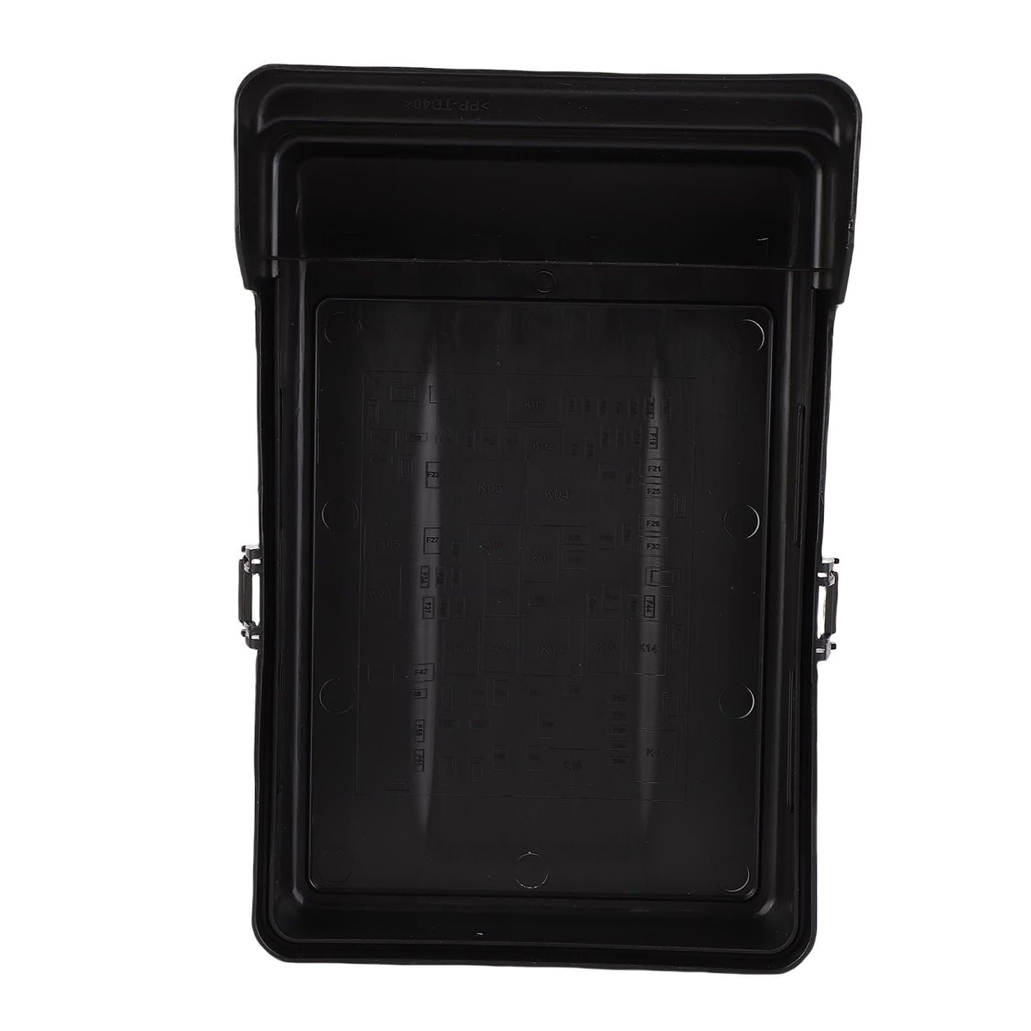Keenso Fuse Box Cover Heatproof Shockproof Fuse Box Lid Replacement 68465573AA 68399852AB 68399852AA for 1500 DT 2019 2022 PDC Cover Engine Bay Use