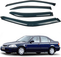 rain guards window visors wind deflector fits for, main product view