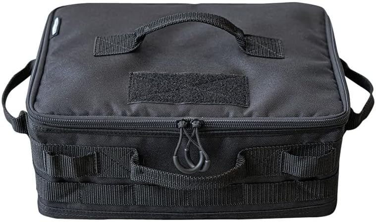 WHATNOT SC-01-BK Soft Container, Camping Gear, Storage Case, Black
